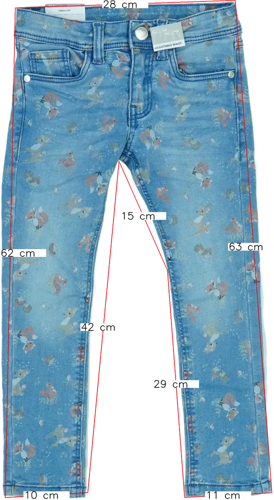 Kék DopoDopo Farmernadrág EU 110 / UK 5 év / US 5 év/XS