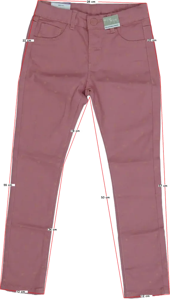 Rózsaszín DopoDopo Hosszúnadrág EU 128 / UK 8 év / US 8 év/M