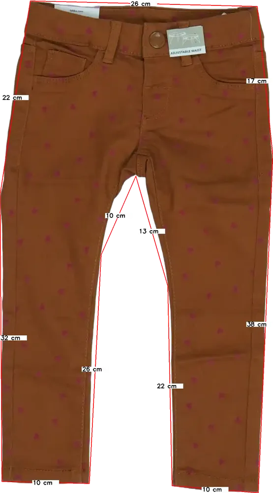 Barna DopoDopo Hosszúnadrág EU 110 / UK 5 év / US 5 év/XS