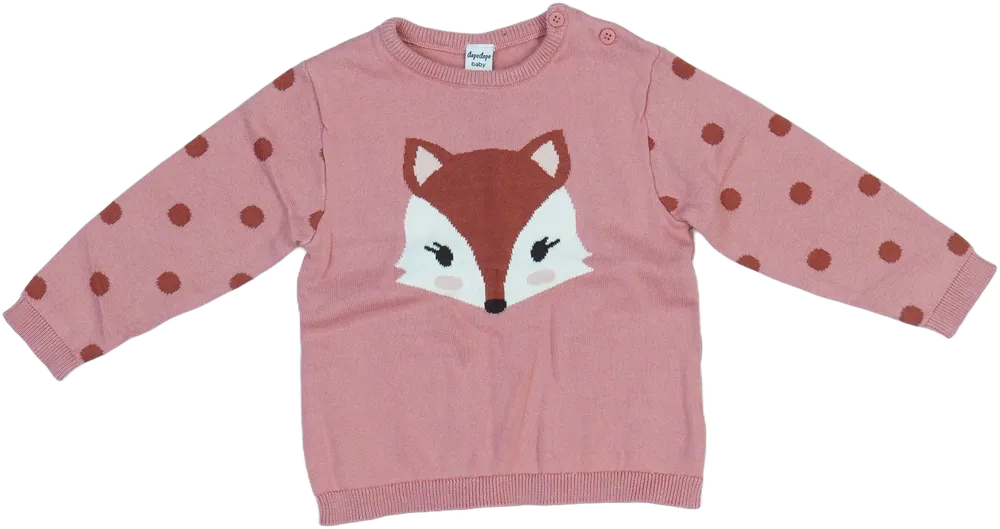 Rózsaszín DopoDopo Kötött pulcsi EU 86 / UK 12-18 hónap / US 18 hónap