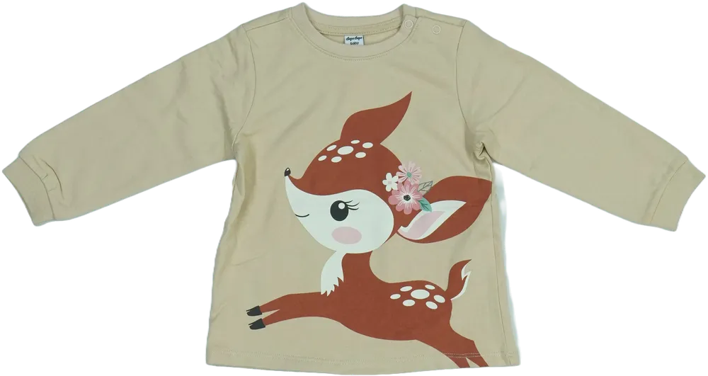 Barna DopoDopo Pulóver EU 86 / UK 12-18 hónap / US 18 hónap