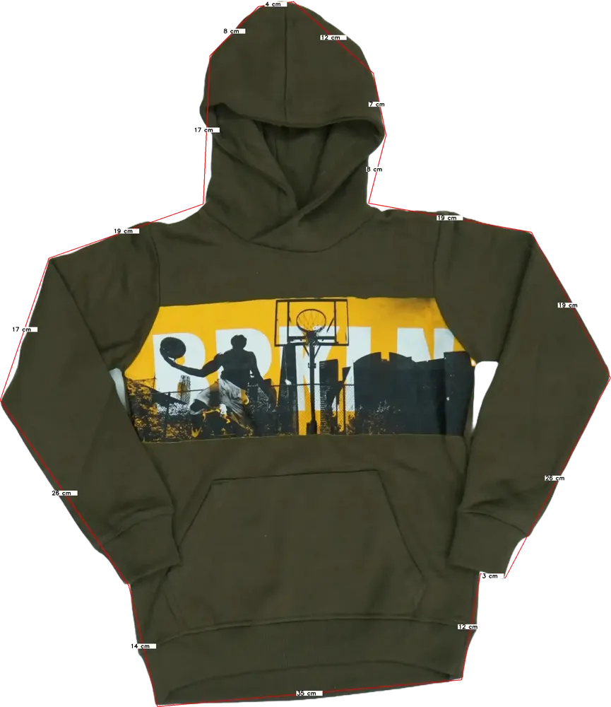 Zöld Chapter Young Kapucnis pulóver EU 164 / UK 14 év / US 14 év/XL