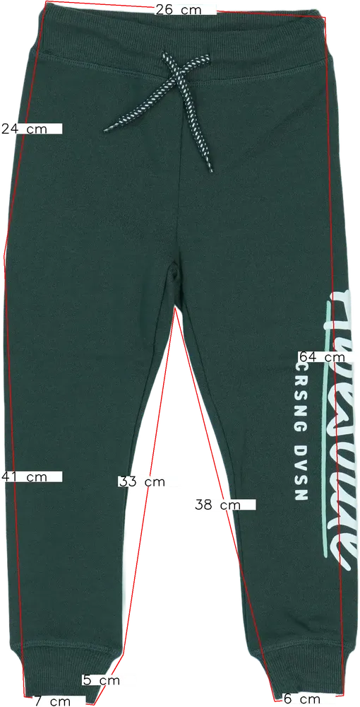 Zöld DopoDopo Melegítőnadrág EU 104 / UK 4 év / US 4T/XS