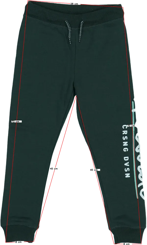 Zöld DopoDopo Melegítőnadrág EU 116 / UK 6 év / US 6 év/S