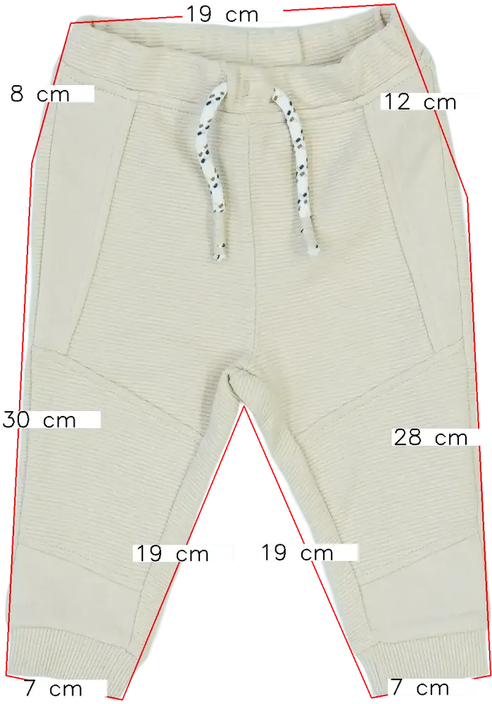 Barna DopoDopo Melegítőnadrág EU 74 / UK 6-9 hónap / US 6-9 hónap