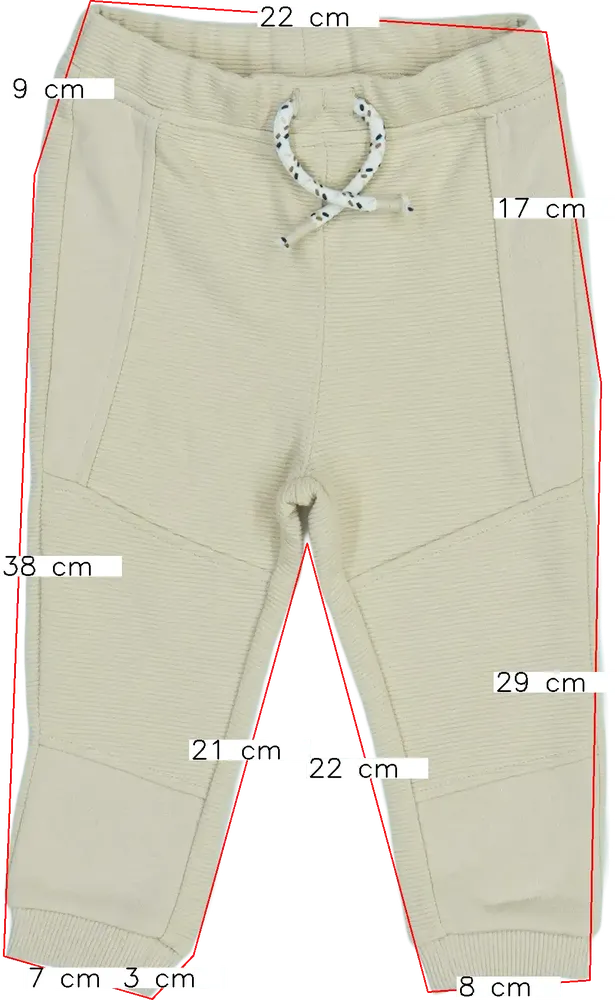 Barna DopoDopo Melegítőnadrág EU 86 / UK 12-18 hónap / US 18 hónap