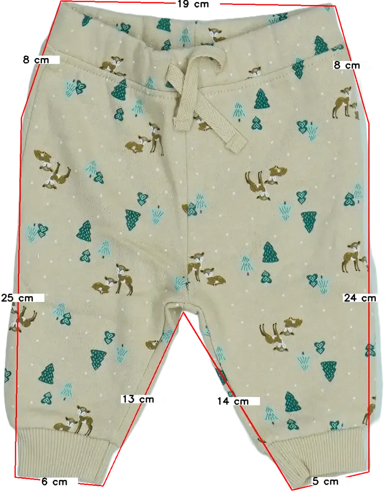 Barna DopoDopo Melegítőnadrág EU 56 / UK Újszülött / US Újszülött