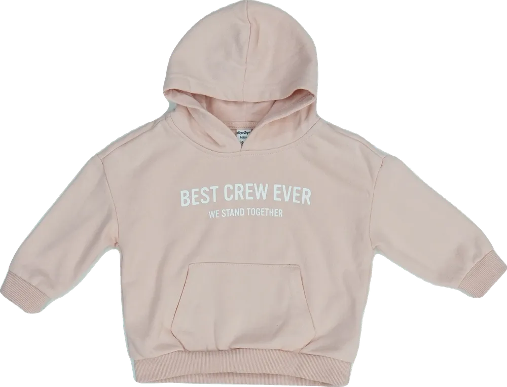 Rózsaszín DopoDopo Kapucnis pulóver EU 92 / UK 2 év / US 2T