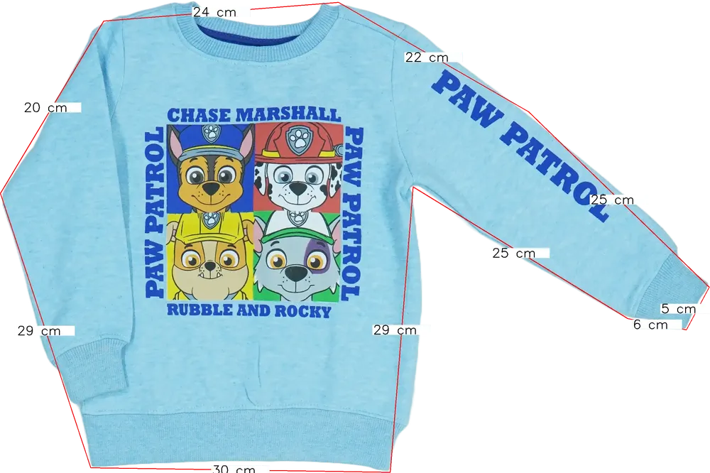 Kék Nickelodeon Pulóver EU 110 / UK 5 év / US 5 év/XS