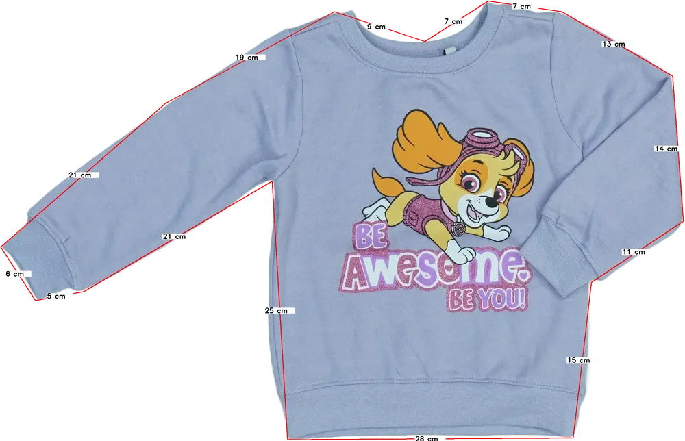 Lila Nickelodeon Pulóver EU 104 / UK 4 év / US 4T/XS