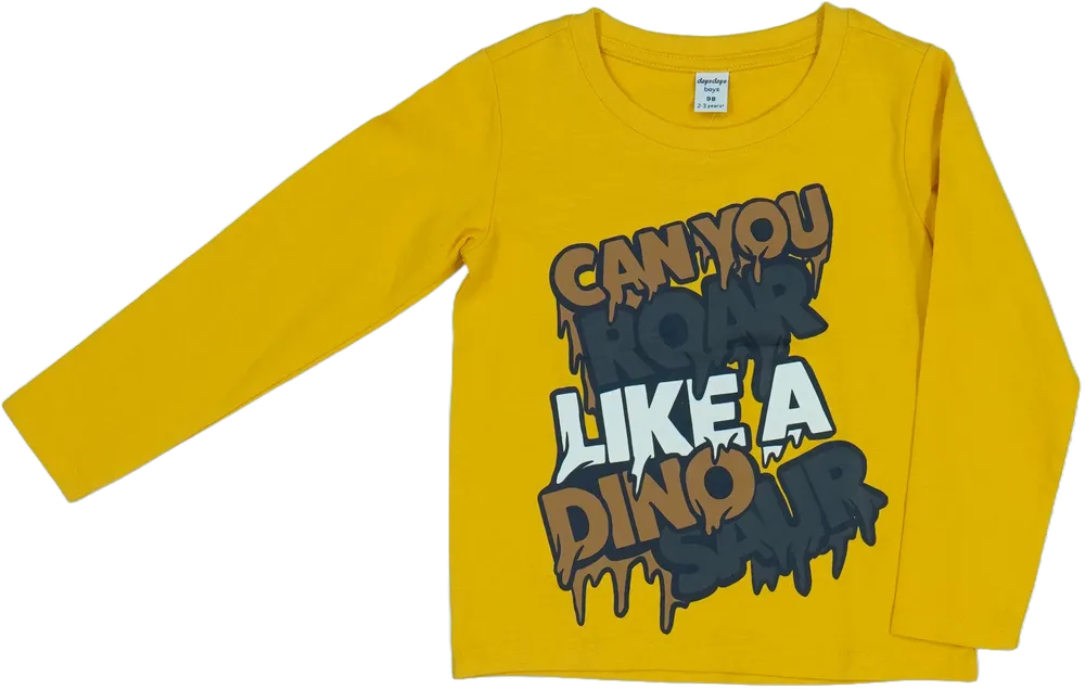 Sárga DopoDopo Hosszú ujjú felső EU 98 / UK 3 év / US 3T