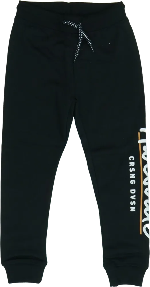 Fekete DopoDopo Melegítőnadrág EU 116 / UK 6 év / US 6 év/S