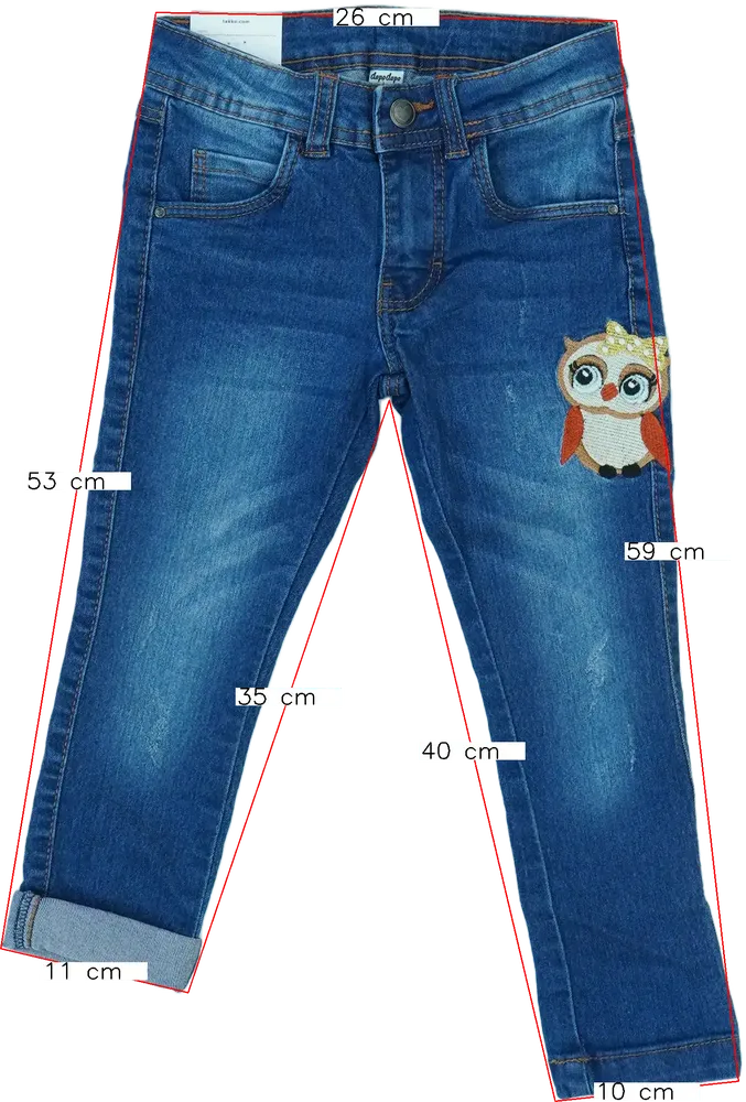 Kék DopoDopo Farmernadrág EU 104 / UK 4 év / US 4T/XS