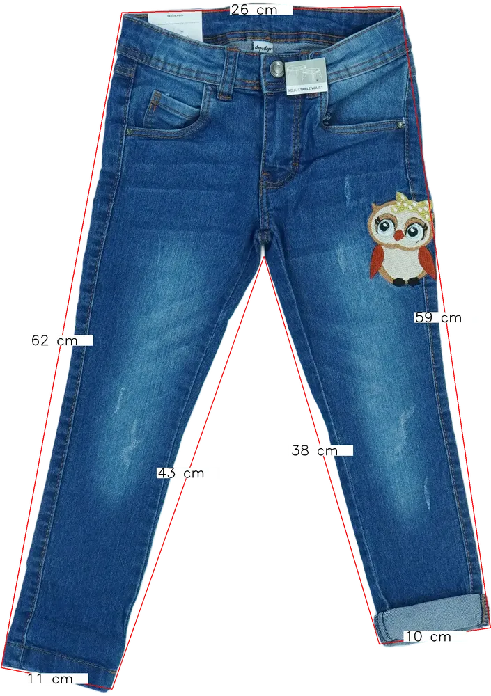 Kék DopoDopo Farmernadrág EU 104 / UK 4 év / US 4T/XS