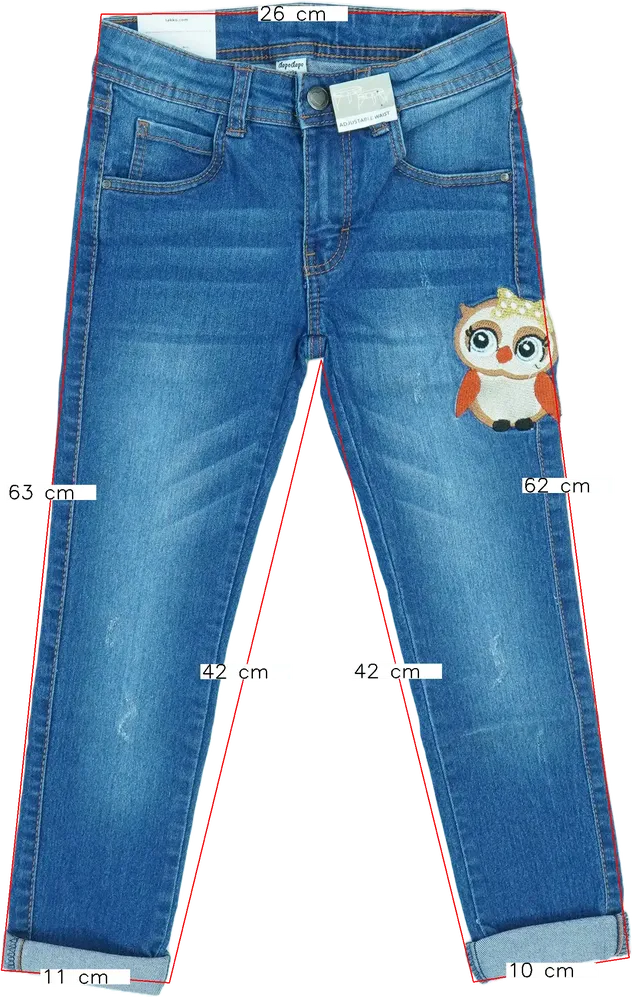 Kék DopoDopo Farmernadrág EU 116 / UK 6 év / US 6 év/S