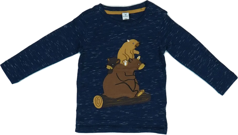 Kék DopoDopo Hosszú ujjú felső EU 92 / UK 2 év / US 2T