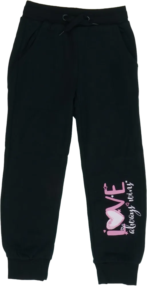 Fekete DopoDopo Melegítőnadrág EU 104 / UK 4 év / US 4T/XS