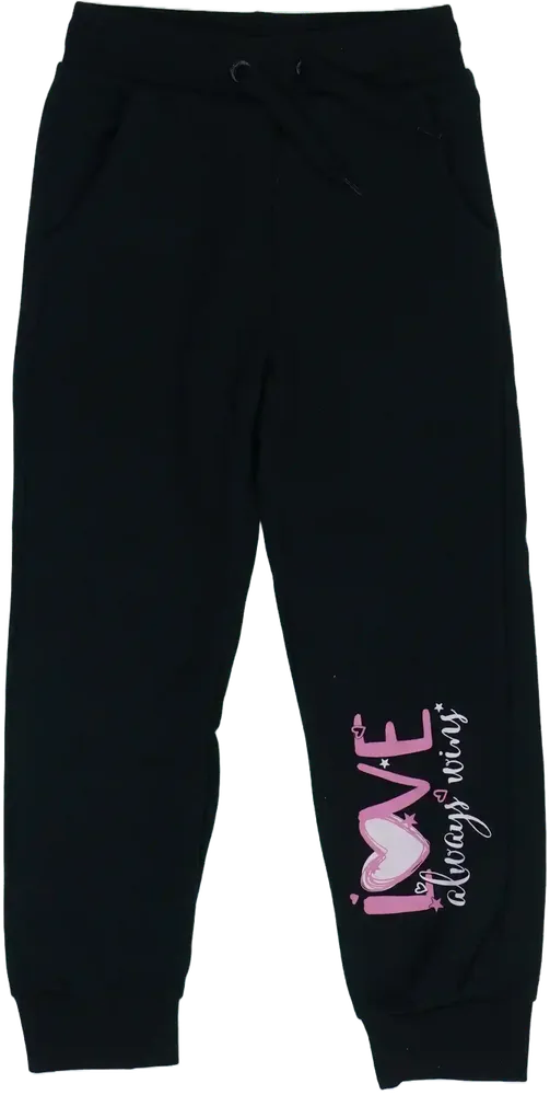 Fekete DopoDopo Melegítőnadrág EU 116 / UK 6 év / US 6 év/S