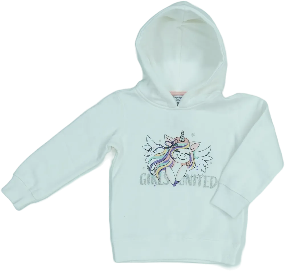 Fehér DopoDopo Kapucnis pulóver EU 98 / UK 3 év / US 3T