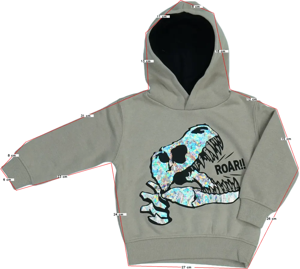 Barna DopoDopo Kapucnis pulóver EU 98 / UK 3 év / US 3T