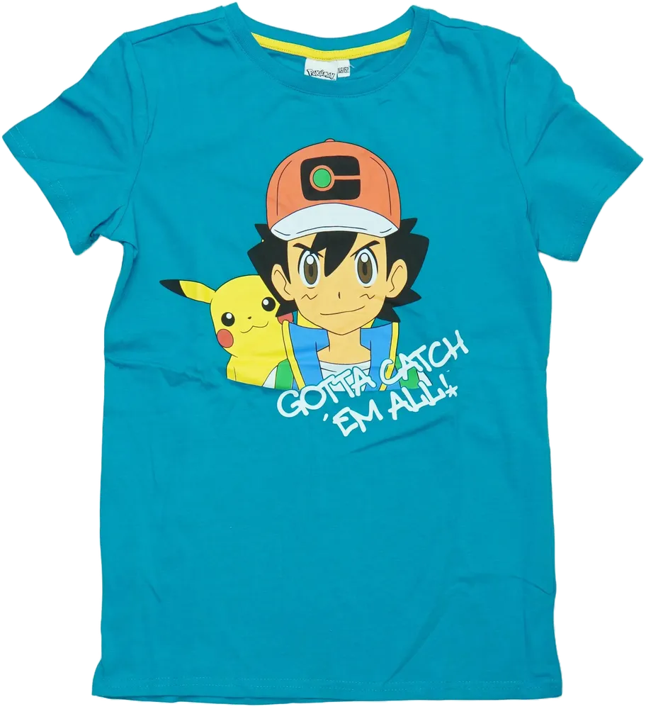 Kék Pokemon Póló EU 152 / UK 12 év / US 12 év/L