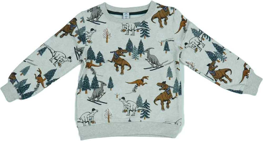 Barna DopoDopo Pulóver EU 116 / UK 6 év / US 6 év/S