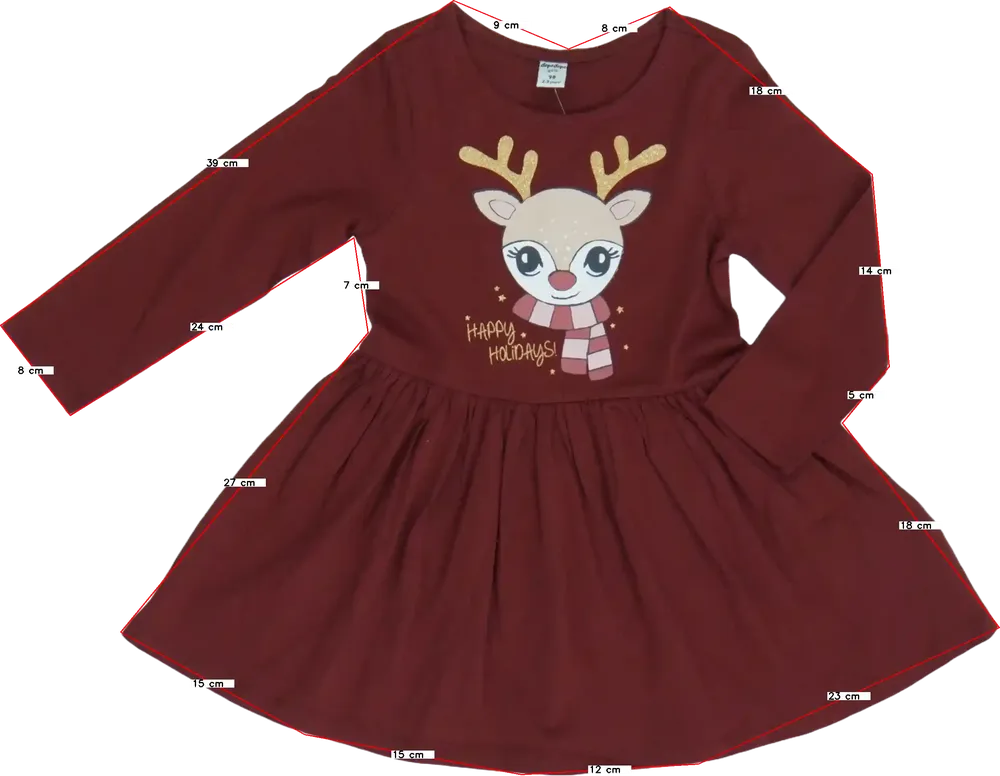 Bordó DopoDopo Ruha EU 98 / UK 3 év / US 3T