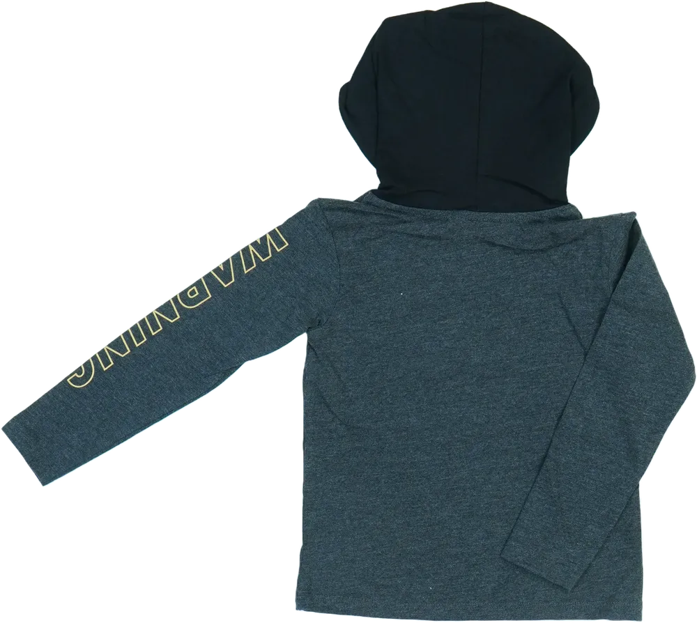 Szürke DopoDopo Hosszú ujjú felső EU 104 / UK 4 év / US 4T/XS