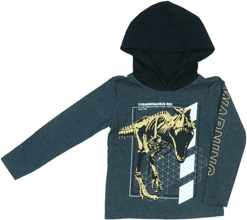 Szürke DopoDopo Hosszú ujjú felső EU 104 / UK 4 év / US 4T/XS