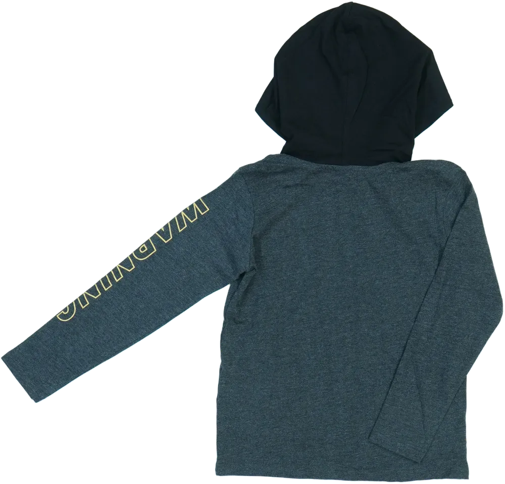 Szürke DopoDopo Hosszú ujjú felső EU 122 / UK 7 év / US 7 év/M