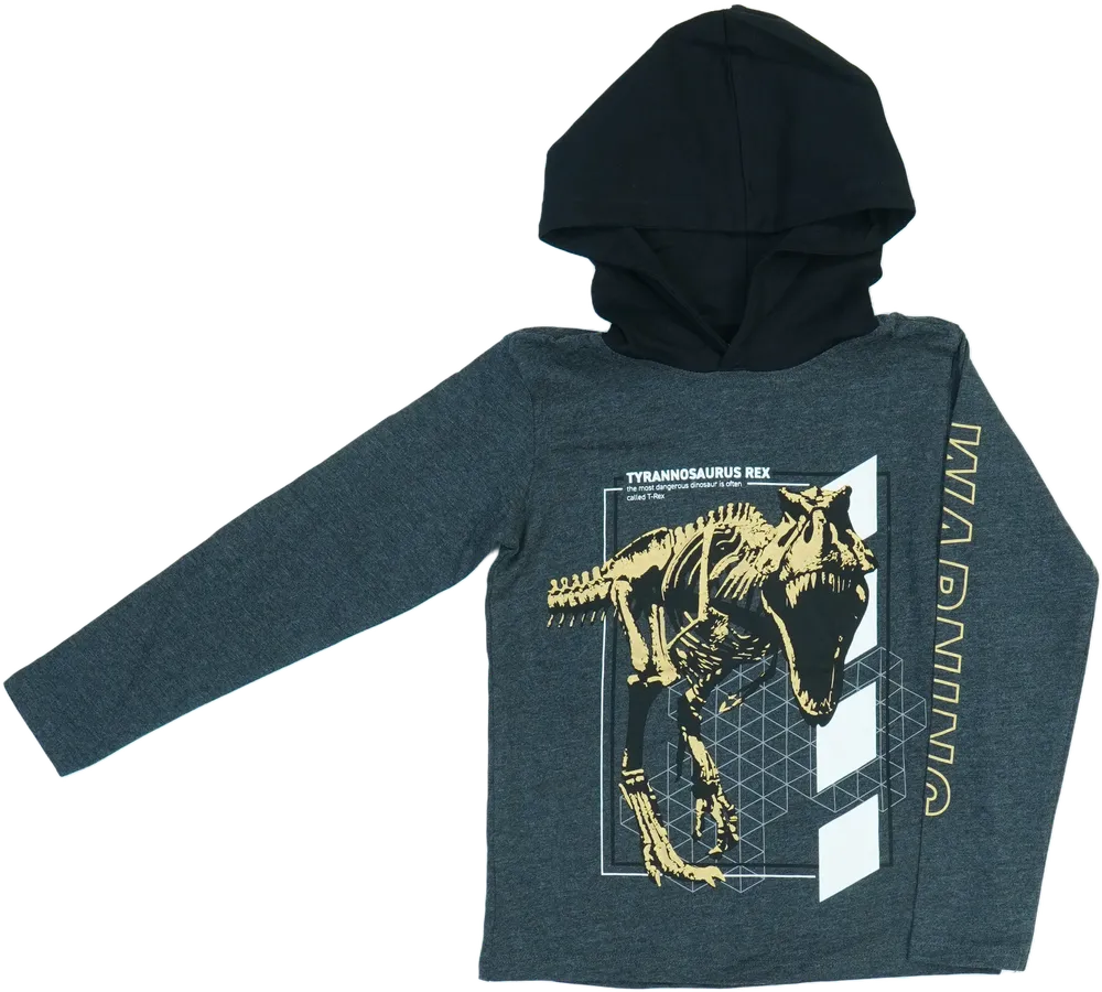 Szürke DopoDopo Hosszú ujjú felső EU 122 / UK 7 év / US 7 év/M