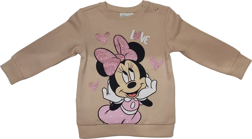 Barna Disney Pulóver EU 86 / UK 12-18 hónap / US 18 hónap