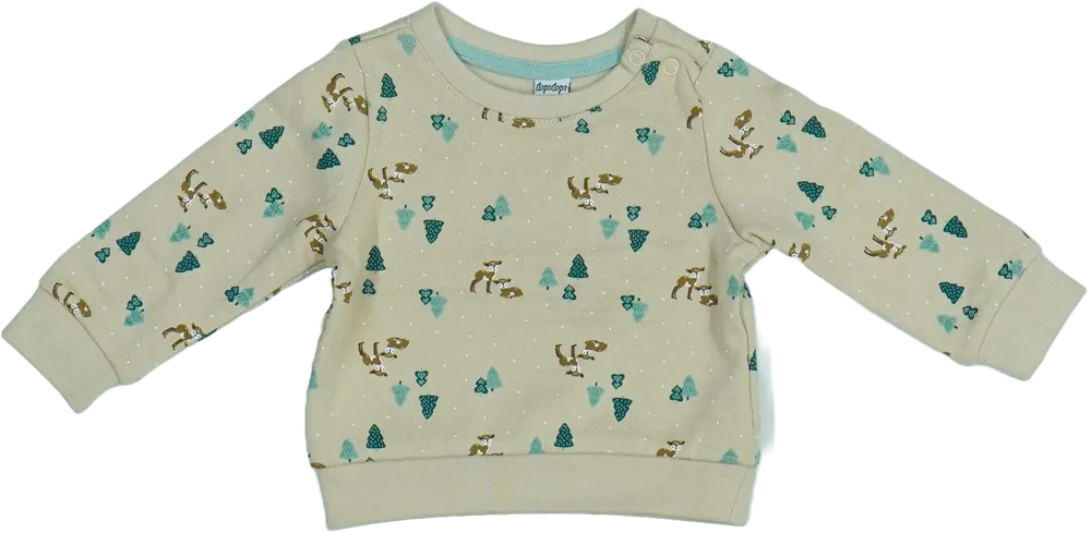 Barna DopoDopo Pulóver EU 56 / UK Újszülött / US Újszülött