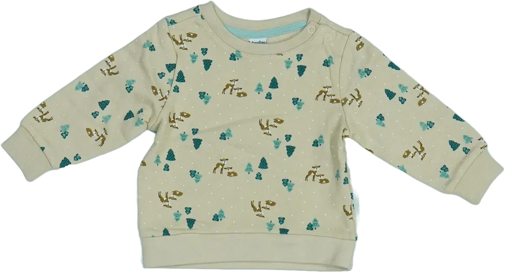 Barna DopoDopo Pulóver EU 62 / UK 0-3 hónap / US 0-3 hónap