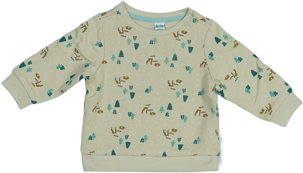 Barna DopoDopo Pulóver EU 74 / UK 6-9 hónap / US 6-9 hónap