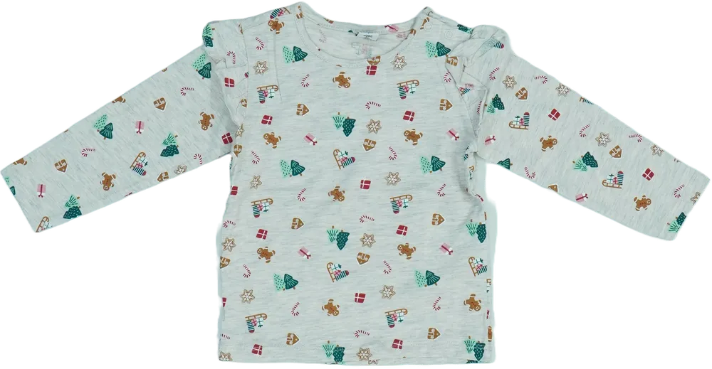 Barna DopoDopo Hosszú ujjú felső EU 86 / UK 12-18 hónap / US 18 hónap