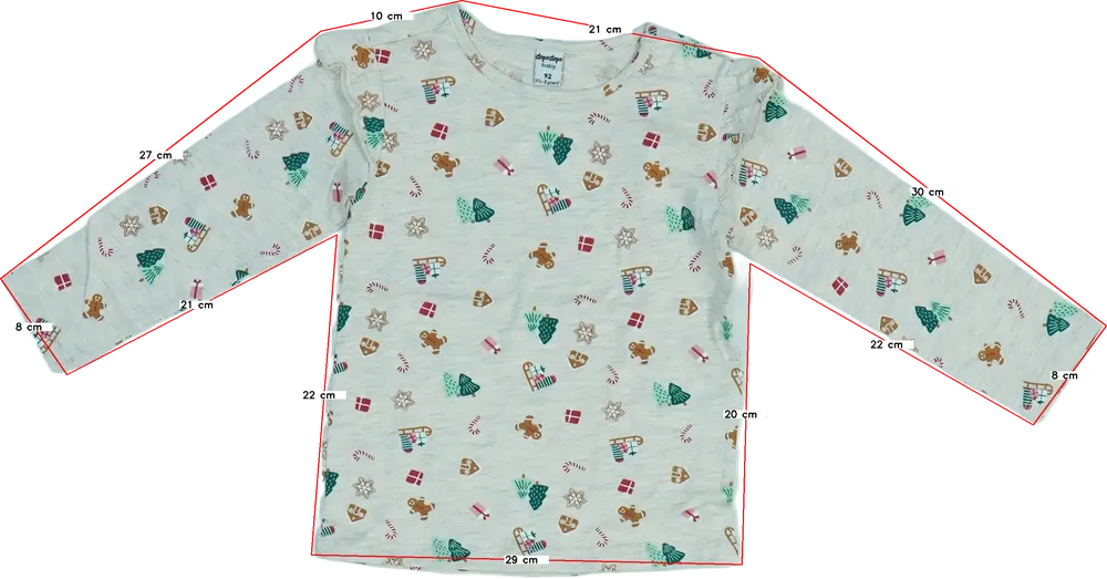 Barna DopoDopo Hosszú ujjú felső EU 92 / UK 2 év / US 2T