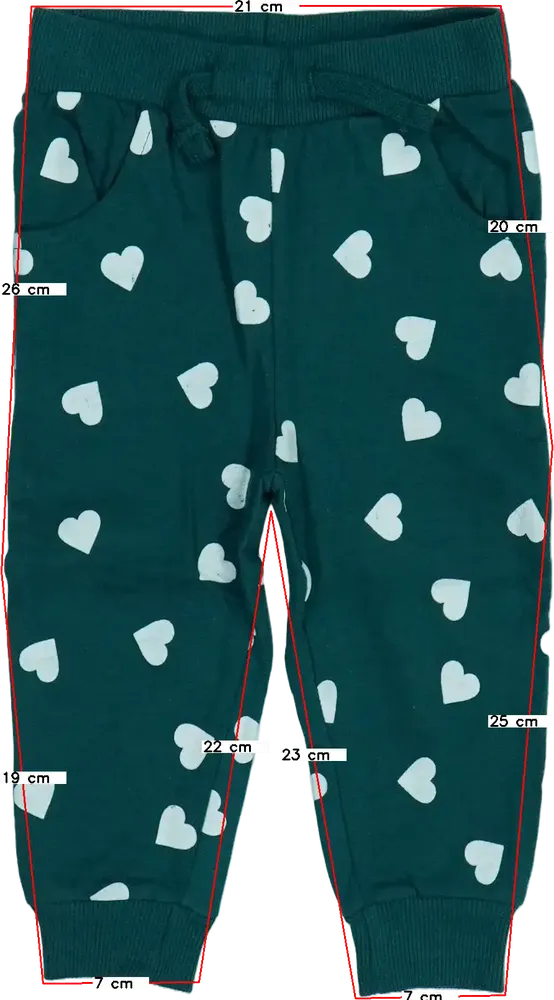 Zöld DopoDopo Melegítőnadrág EU 86 / UK 12-18 hónap / US 18 hónap