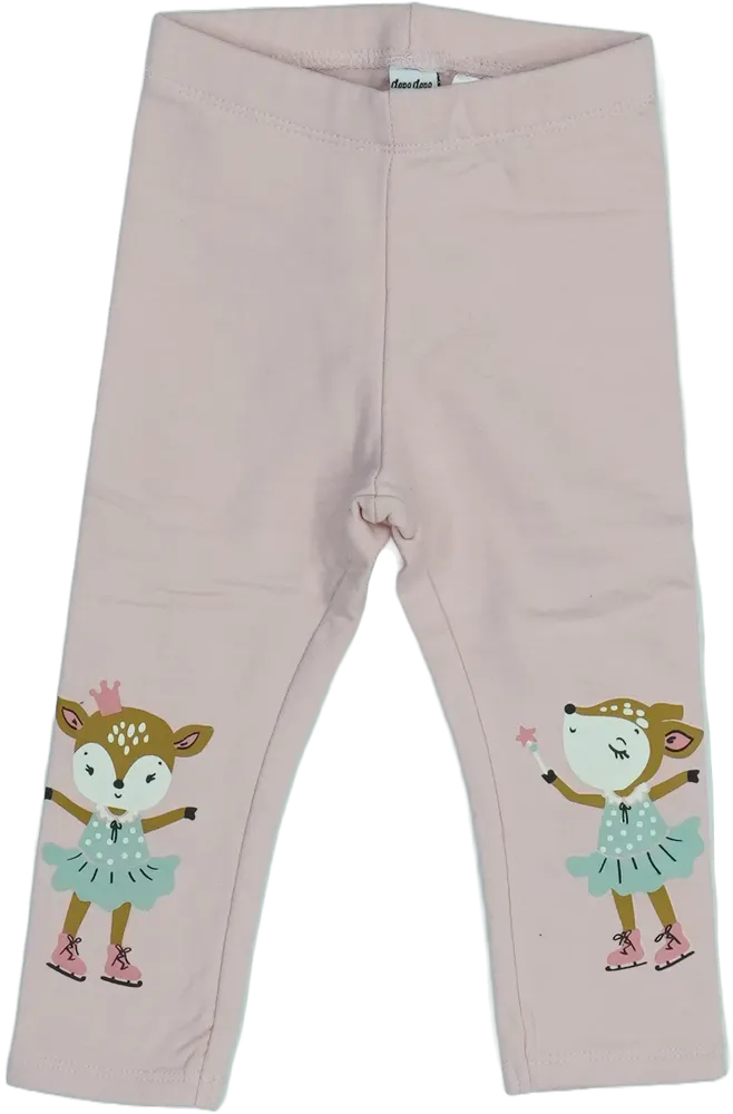 Rózsaszín DopoDopo Leggings EU 86 / UK 12-18 hónap / US 18 hónap