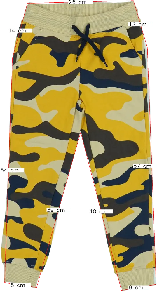 Terepszínű DopoDopo Melegítőnadrág EU 110 / UK 5 év / US 5 év/XS