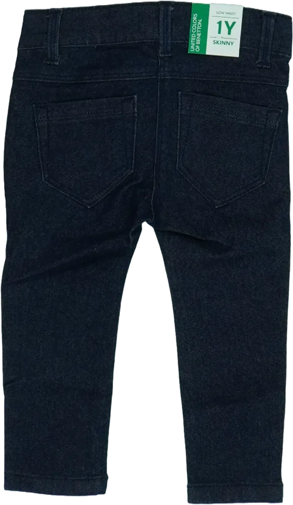 Kék Benetton Farmernadrág EU 86 / UK 12-18 hónap / US 18 hónap