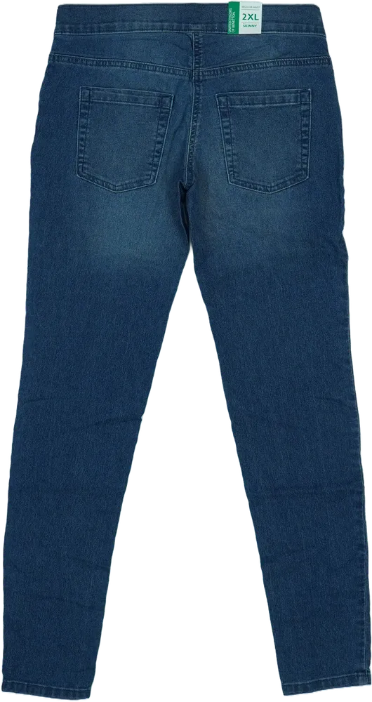 Kék Benetton Farmernadrág EU 158 / UK 13 év / US 14 év/XL