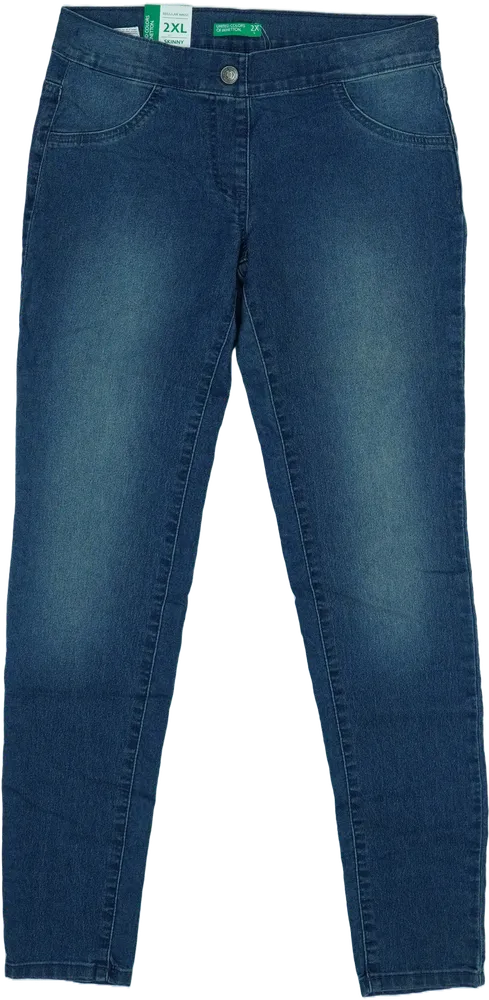 Kék Benetton Farmernadrág EU 158 / UK 13 év / US 14 év/XL