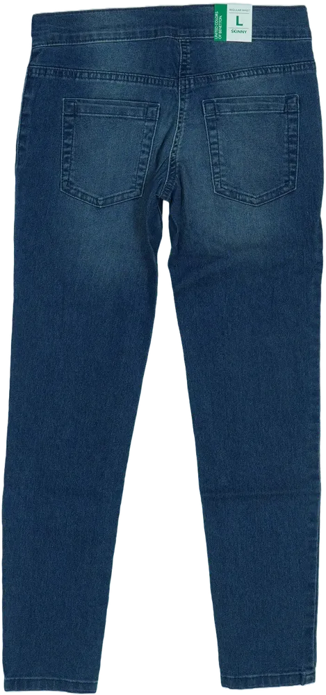 Kék Benetton Farmernadrág EU 140 / UK 10 év / US 10 év/L