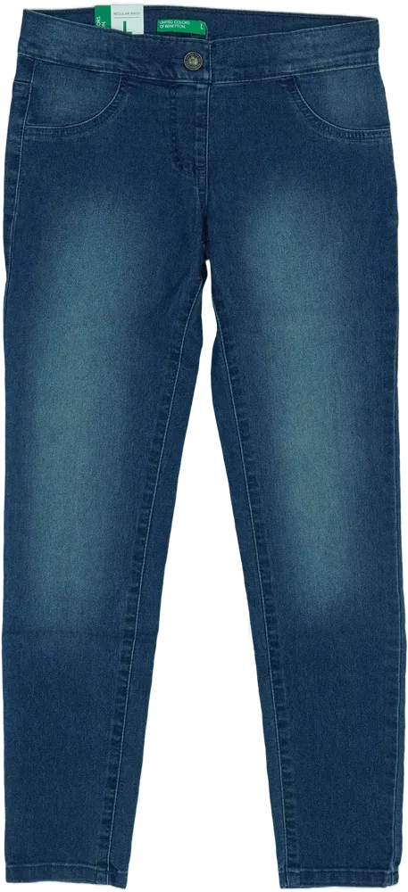 Kék Benetton Farmernadrág EU 140 / UK 10 év / US 10 év/L