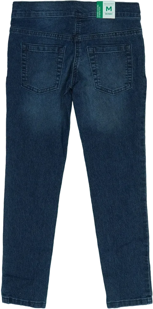 Kék Benetton Farmernadrág EU 128 / UK 8 év / US 8 év/M