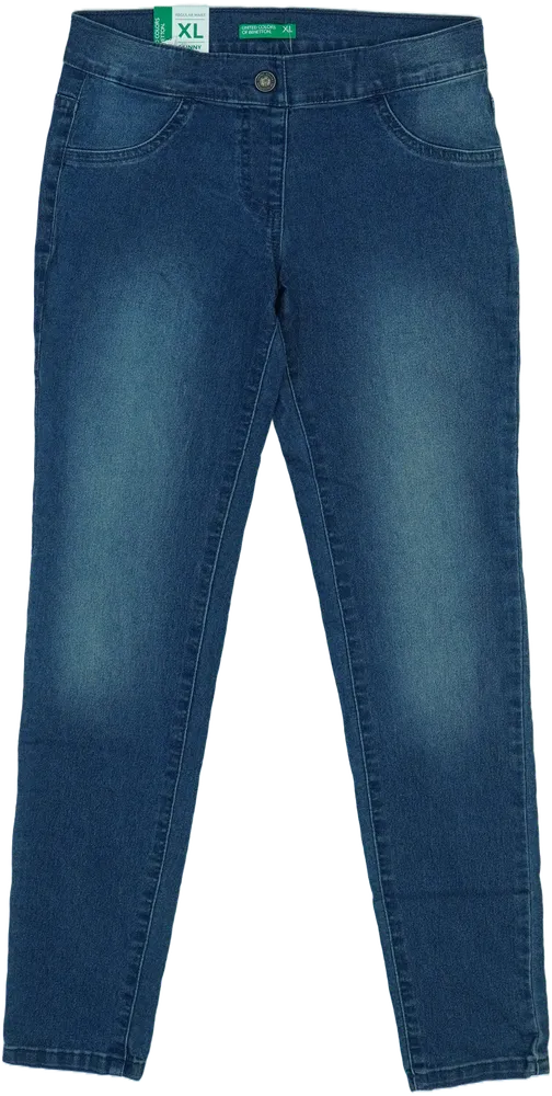 Kék Benetton Farmernadrág EU 146 / UK 11 év / US 12 év/L