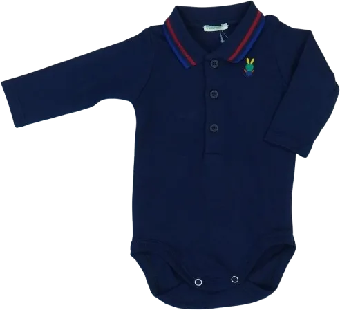 Kék Benetton Hosszú ujjú body EU 56 / UK Újszülött / US Újszülött