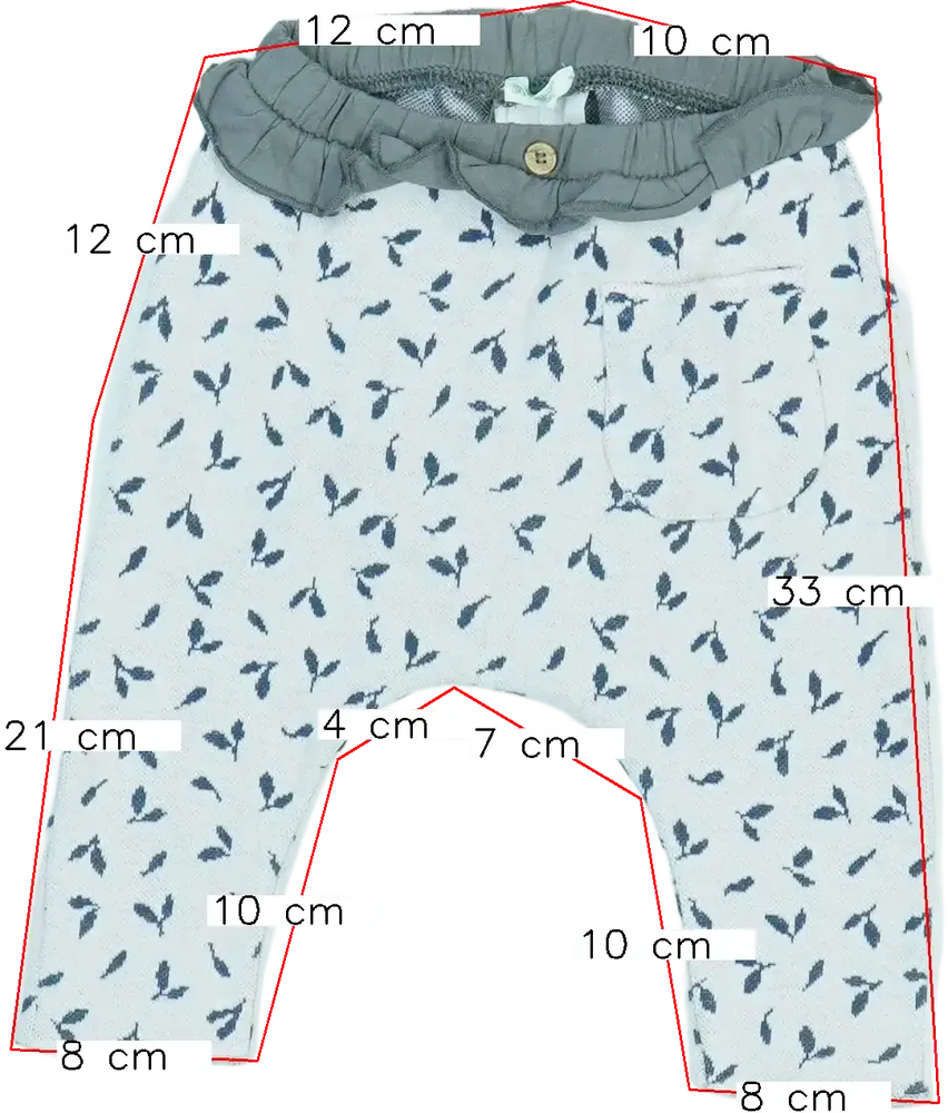 Barna Benetton Baby nadrág EU 68 / UK 3-6 hónap / US 3-6 hónap