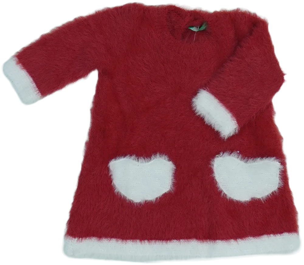 Piros Benetton Ruha EU 68 / UK 3-6 hónap / US 3-6 hónap